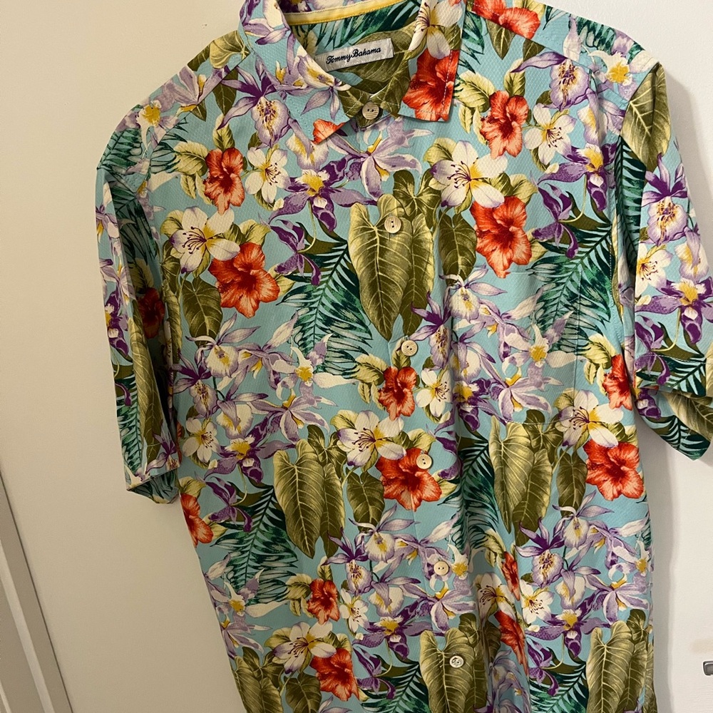 Tommy Bahama Men's Floral Shirt - Multicolor